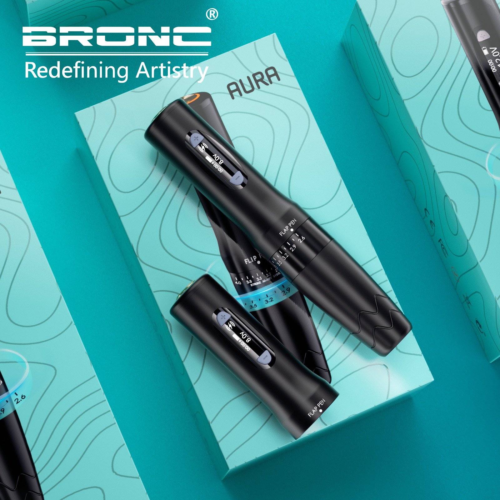 bronc wireless tattoo pen